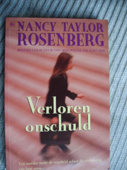 Verloren onschuld-Nancy Talor Rosenberg, Boeken, Thrillers, Zo goed als nieuw, Nederland, Ophalen of Verzenden