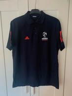 Adidas UEFA U21 Denemarken 2011 Polo, Ophalen of Verzenden, Zo goed als nieuw, Blauw, Overige halswijdtes