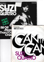 SUZI QUATRO 2 SINGELS, Ophalen of Verzenden, Gebruikt, Pop
