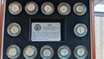 12 Romeinse munten - Verzamelbox, Ophalen of Verzenden