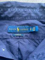 Donkerblauwe Ralph Lauren overhemd, Kleding | Dames, Tops, Lange mouw, Ralph Lauren, Maat 34 (XS) of kleiner, Gedragen