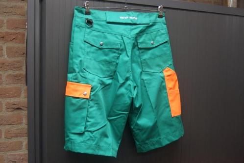 Korte werkbroek in groen, Tuin en Terras, Werkkleding, Nieuw, Broek, Ophalen