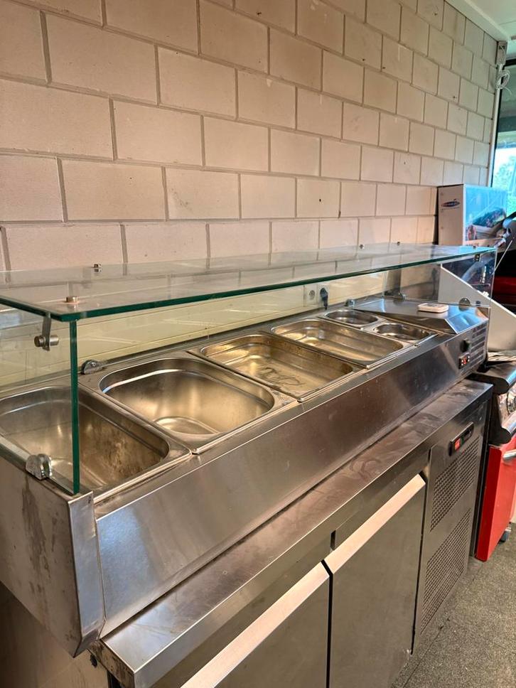 Opzet koelvitrine - Horeca Koeling, Zakelijke goederen, Horeca | Keukenapparatuur, Koelen en Vriezen, Gebruikt, Ophalen