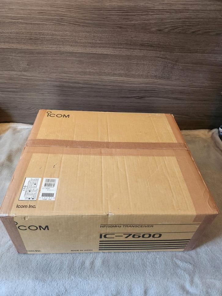 Icom IC-7600 HF & 50MHz DSP Transceiver ZGAN !!!, Telecommunicatie, Zenders en Ontvangers, Zo goed als nieuw, Zender en Ontvanger