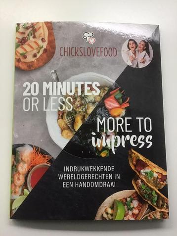 Chickslovefood, kookboek, wereldgerechten in 20 minuten beschikbaar voor biedingen