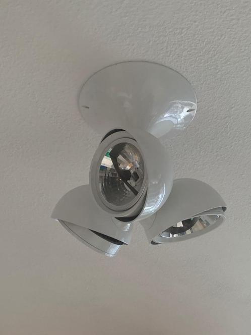 Philips Lirio pallo vintage retro design spots wit, Huis en Inrichting, Lampen | Spots, Zo goed als nieuw, Plafondspot of Wandspot