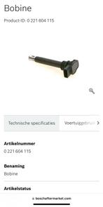 Nieuwe Bobine Audi Q5, Ophalen of Verzenden, Nieuw, Audi