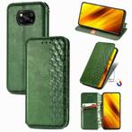 Poco X3 / X3 NFC / X3 Pro PU Lederen Wallet Cas Set _ Groen, Verzenden, Nieuw, Hoesje of Tasje
