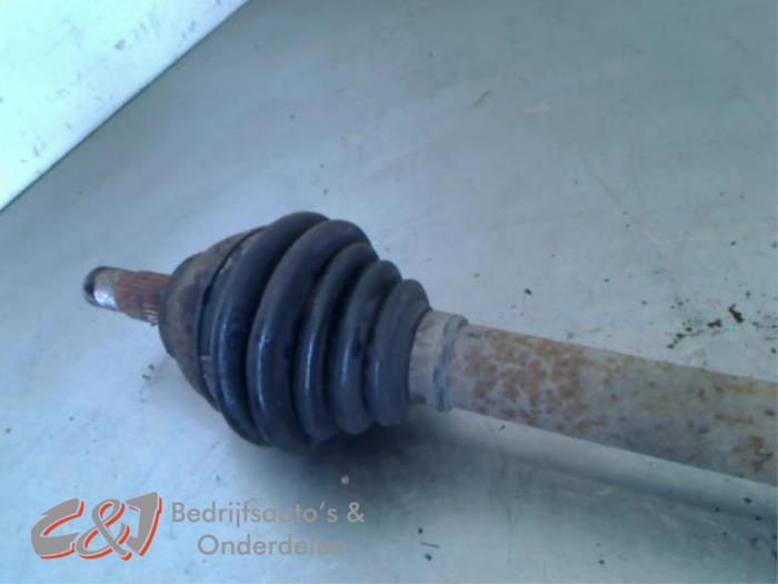 Aandrijfas links-voor van een Peugeot Partner, Auto-onderdelen, Remmen en Aandrijving, Peugeot, Gebruikt, 3 maanden garantie, Ophalen of Verzenden