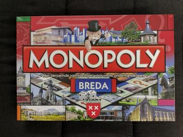 Nieuw in originele dichte verpakking Monopoly bordspel Breda beschikbaar voor biedingen