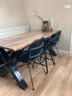 GRATIS - 3 rotan stoelen, Ophalen, Gebruikt, Zwart, Drie