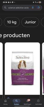 Cavia voer minder als de helft zit er nog in, Dieren en Toebehoren, Dierenvoeding, Ophalen