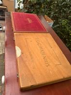 Oude Houten Sigarendozen 2x, Ophalen of Verzenden