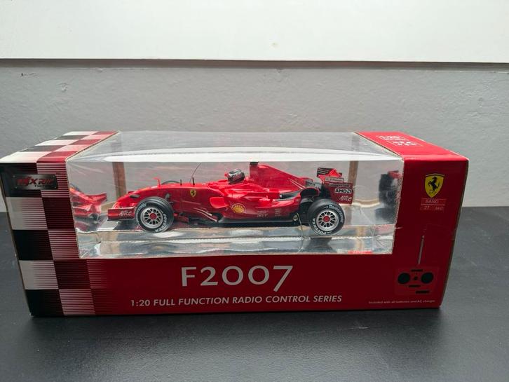 MJX R/C Ferrari F2007 afstandsbestuurbare F1 wagen, Hobby en Vrije tijd, Modelbouw | Radiografisch | Auto's, Nieuw, Auto onroad