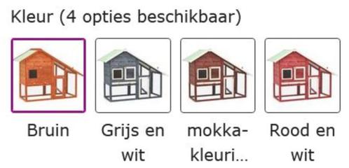 Konijnenhok hok kooi buitenren konijn GRATIS VERZENDEN!, Dieren en Toebehoren, Knaagdieren en Konijnen | Hokken en Kooien, Nieuw