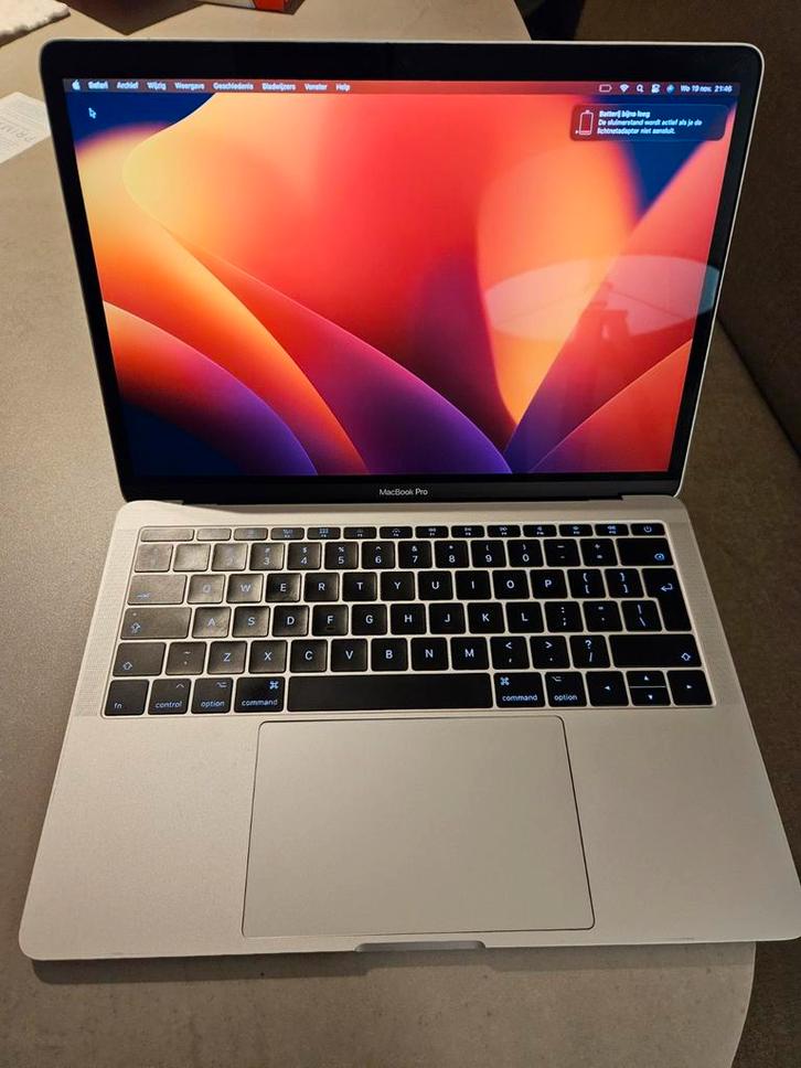MacBook Pro 2017 - 8GB RAM, 128GB SSD, Computers en Software, Apple Macbooks, Gebruikt, MacBook Pro, 13 inch, 2 tot 3 Ghz, 128 GB of minder