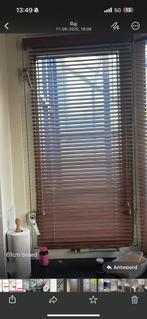 4 houten jaloeziën te koop, Ophalen, Zo goed als nieuw, 50 tot 100 cm, Minder dan 100 cm