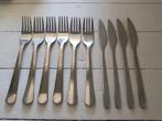 Ikea stainless steel bestek 4 messen 6 vorken, Ophalen of Verzenden, Zo goed als nieuw