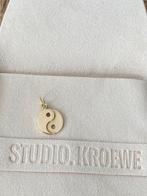 Yin Yang bedel in 14-karaats geelgoud van Studio Kroewe, Overige merken, Ophalen of Verzenden, Zo goed als nieuw, 1 bedel