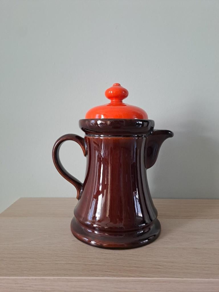 West Germany koffiepot 5995/1 jaren 70, Gebruikt, Nvt vintage, Keramiek, Overige typen