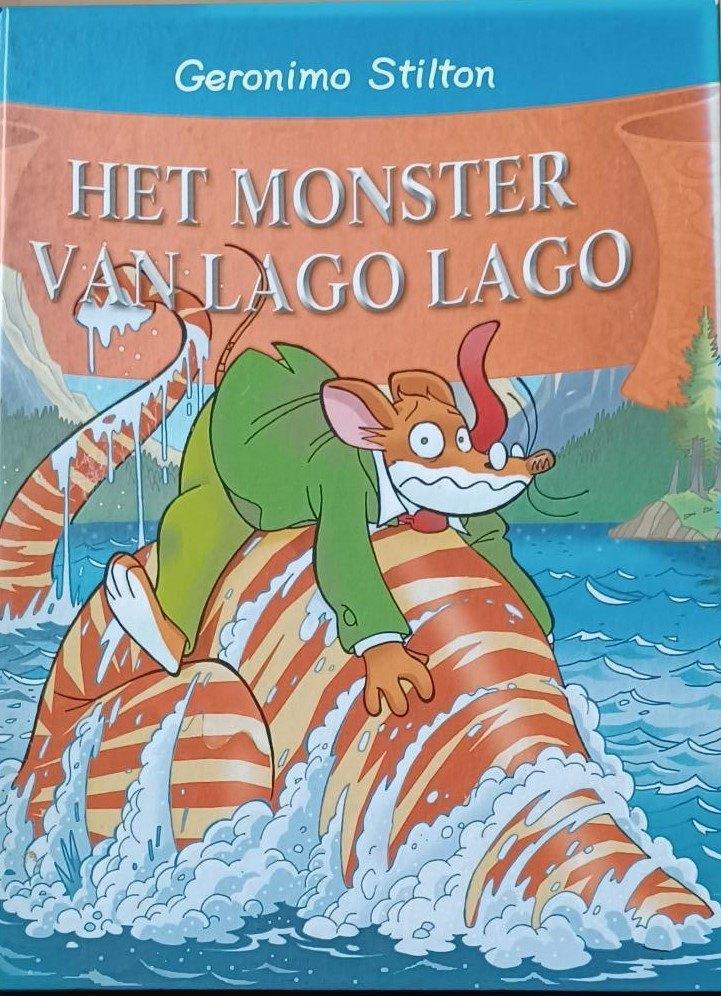 Boek- Het monster van Lago Lago- No 55/Als nieuw, Boeken, Kinderboeken | Jeugd | onder 10 jaar, Zo goed als nieuw, Fictie algemeen