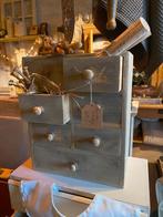 Klein vintage ladenkastje exclusief inhoud, Antiek en Kunst, Curiosa en Brocante, Ophalen of Verzenden