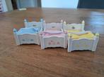 Sylvanian families Baby bedjes voor drieling. Stapelbed, Ophalen of Verzenden, Gebruikt, Poppenhuis