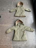 Tweeling winterjassen lil atelier maat 104 olijf groen, Ophalen of Verzenden, Zo goed als nieuw, Kleding