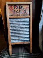 Antiek wasrekje met tekst, Antiek en Kunst, Verzenden