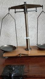 Antieke Koperen Balans Weegschaal, Antiek en Kunst, Antiek | Gereedschap en Instrumenten, Ophalen of Verzenden