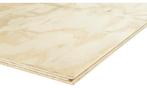 Underlayment Radiata pine Nagenoeg foutvrij 122x244 18mm