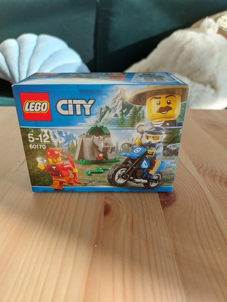 Sealed lego off road achtervolging set 60170, Ophalen of Verzenden, Zo goed als nieuw, Complete set, Lego