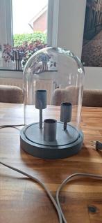 Super mooie stolplamp voor 3 lichtpuntjes, Ophalen, Zo goed als nieuw, Glas, Minder dan 50 cm