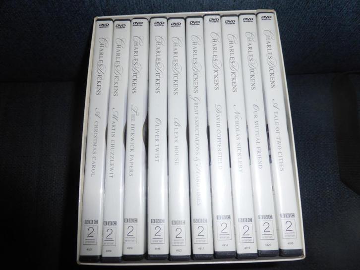 Tk. DVD Box Charles Dickens, The Collection., Cd's en Dvd's, Dvd's | Klassiekers, Zo goed als nieuw, Drama, Alle leeftijden, Ophalen of Verzenden