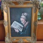 De Moeder van Rembrandt! 37x29cm., Antiek en Kunst, Kunst | Schilderijen | Klassiek, Ophalen of Verzenden