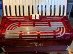 Charron Freres accordeon, Muziek en Instrumenten, Overige merken, Gebruikt, 60-bas, Met riemen