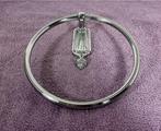 Vintage Frans metalen handdoekenrek, -ring en -houder, Ophalen of Verzenden, Zo goed als nieuw, Handdoekenrek