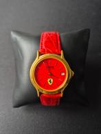 Ferrari Fan Club herenhorloge (nieuw), Sieraden, Tassen en Uiterlijk, Horloges | Heren, Overige merken, Leer, Polshorloge, Nieuw