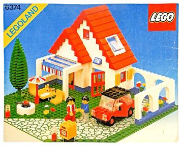 LEGO 6374 Holiday Home (1983) | Compleet & Klassiek beschikbaar voor biedingen