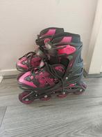 Skeelers zwart roze soft wheels 34-37, Ophalen of Verzenden, Gebruikt, Inline skates 4 wielen, Overige merken