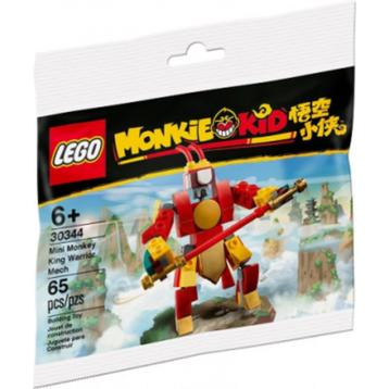 30344 LEGO Monkie Kid: Mini-apenkoning Mechakrijger -Nieuw!! beschikbaar voor biedingen