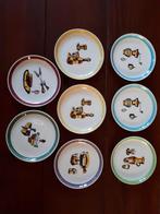 Retro Petrus Regout Servies Maastricht Handgeschilderd, Antiek en Kunst, Antiek | Keramiek en Aardewerk, Ophalen of Verzenden