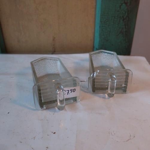 Lade glas grutters kast kruiden Poncet klein origineel SET, Antiek en Kunst, Antiek | Glas en Kristal, Ophalen of Verzenden