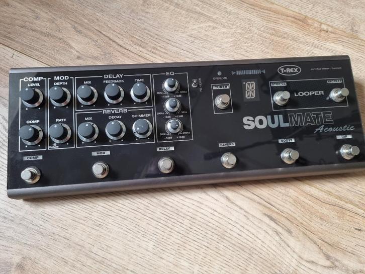 Soulmate Acoustic Multi-effect Pedal, Muziek en Instrumenten, Effecten, Zo goed als nieuw, Chorus, Delay of Echo, Reverb, Volume