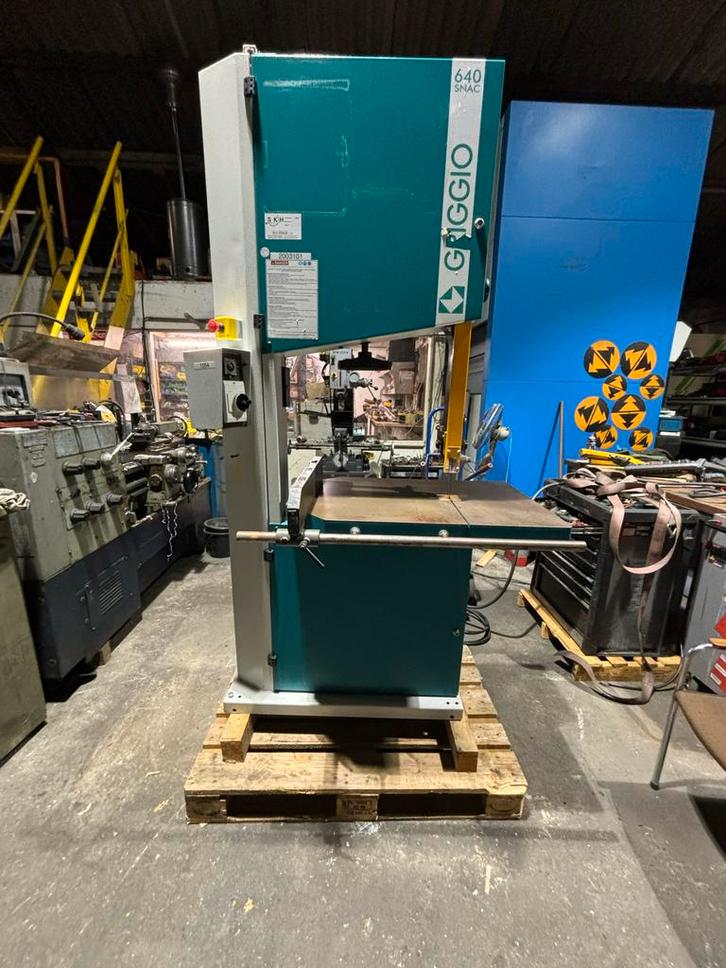 Lintzaag Griggio Snac 640 - Professioneel, Doe-het-zelf en Verbouw, Gereedschap | Zaagmachines, Zo goed als nieuw, Lintzaag, Ophalen