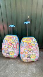 2 kinder koffers, Ophalen, Zo goed als nieuw, Hard kunststof