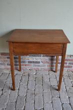 Prachtige antieke eiken haltafel, sidetable, plantentafel., Antiek en Kunst, Verzenden