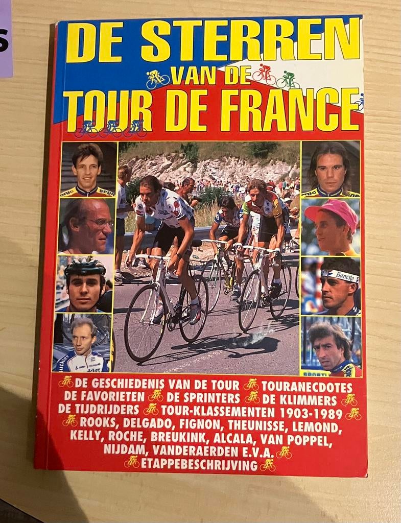 De sterrenvan de Tour de France  1903-1989, Sport en Fitness, Ophalen of Verzenden, Zo goed als nieuw, Overige typen