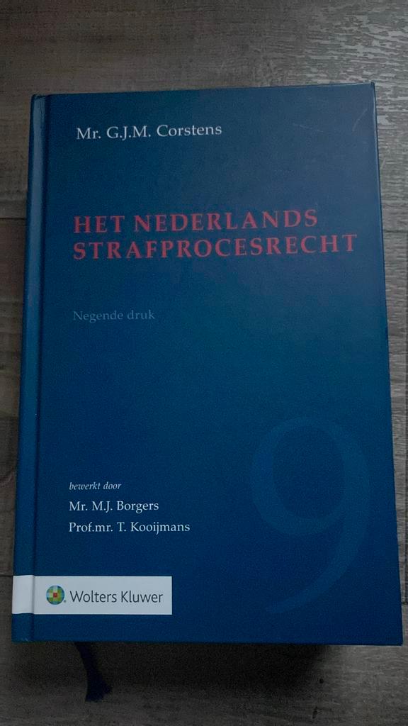 G.J.M. Corstens - Het Nederlands strafprocesrecht, Boeken, Wetenschap, Zo goed als nieuw, Ophalen of Verzenden