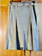 Lichtgrijze rok van Gerry Weber suède leer maat 44 nieuwst., Kleding | Dames, Rokken, Overige kleuren, Verzenden, Maat 42/44 (L)